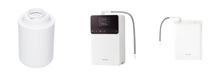 パナソニックの整水器・浄水器・交換用カートリッジの買取対象例イメージ