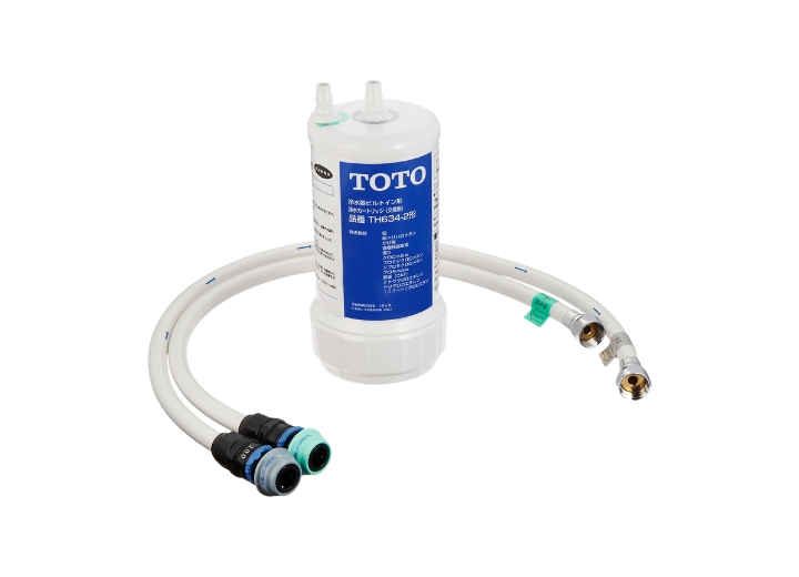 整水器・浄水器本体と交換用カートリッジのイメージ写真